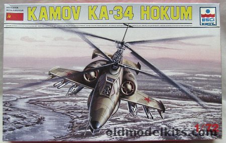 ESCI 1/72 Kamov Ka-34 Hokum - USSR, 9073 plastic model kit